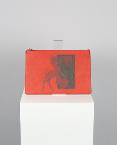 Givenchy Bambi Print Clutch, front view